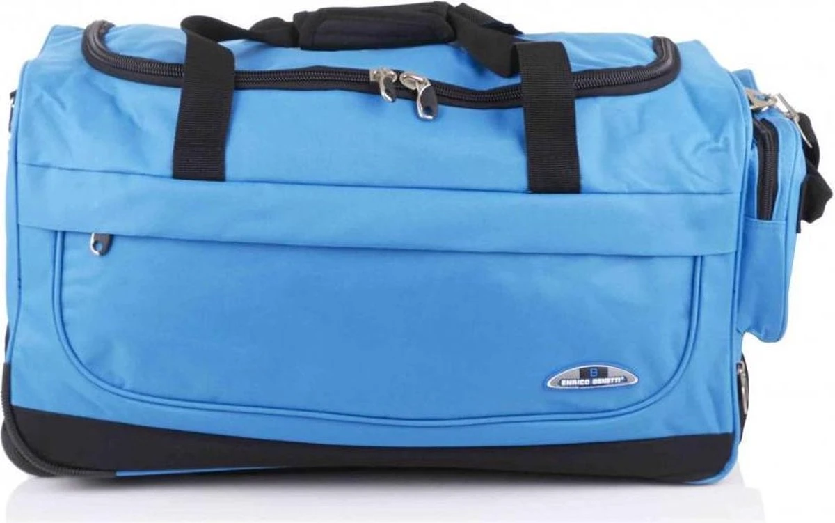 Enrico Benetti Orlando 35304 S Reistas / Sporttas Met Wielen 47 Liter - Blauw 3 Enrico Benetti Orlando 35304 S Reistas / Sporttas Met Wielen 47 Liter - Blauw - Afbeelding 3
