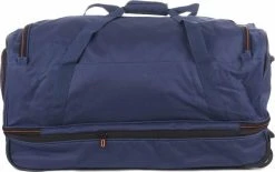 Travelite Basics Wheeled Duffle 70cm Expandable Navy/Orange -Bagage En Reistassen 1200x754 1