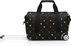 Reisenthel Allrounder Trolley Reiskoffer Reistas Op 2 Wielen - 30L - Dots Zwart