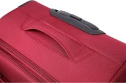 Decent D-Upright Medium Koffer - 66 Cm Expandable - TSA Slot - Bordeaux Rood -Bagage En Reistassen 1200x787