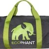 Ecophant Ronde Polyester Sporttas En Weekendtas 32 Liter - Grijs