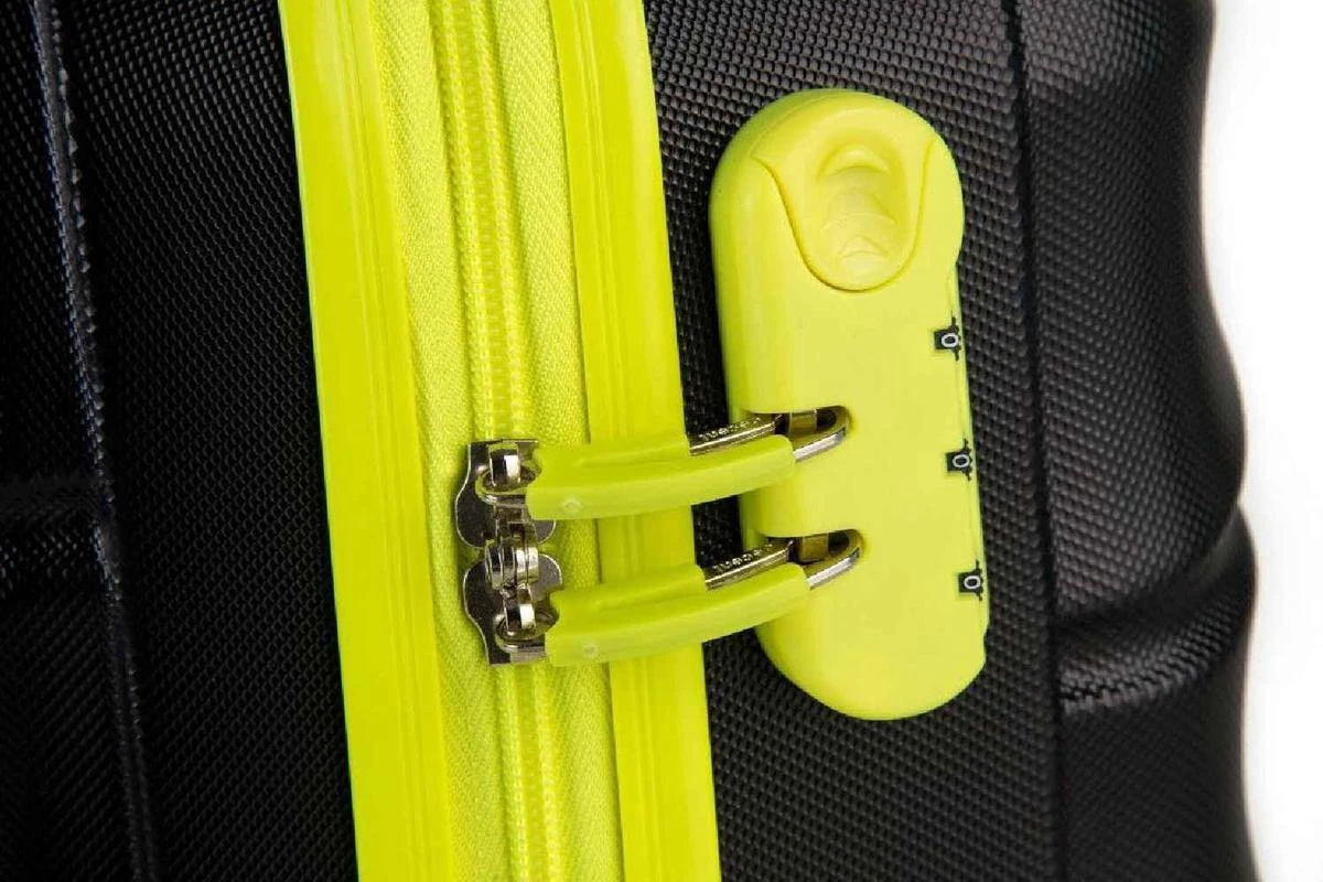 Decent Lumi Fix Handbagage Koffer - 55 Cm - Black/Blue 9 Decent Lumi Fix Handbagage Koffer - 55 Cm - Black/Blue - Afbeelding 9