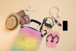 Koffer - Meisje - Regenboog - Trap - Wolken - Kinderen - Koffer Meisje - 35x55x20 Cm - Handbagage - Trolley - Reiskoffer -Bagage En Reistassen 1200x800 3