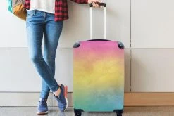 Koffer - Meisje - Regenboog - Trap - Wolken - Kinderen - Koffer Meisje - 35x55x20 Cm - Handbagage - Trolley - Reiskoffer -Bagage En Reistassen 1200x800 4