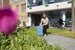 CarryOn Steward TSA Reiskoffer - 65cm Trolley Met Kliksloten - Dubbele Wielen - Blauw -Bagage En Reistassen 1200x800 56