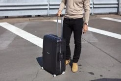 CarryOn Steward TSA Reiskoffer - 65cm Trolley Met Kliksloten - Dubbele Wielen - Zwart -Bagage En Reistassen 1200x800 57