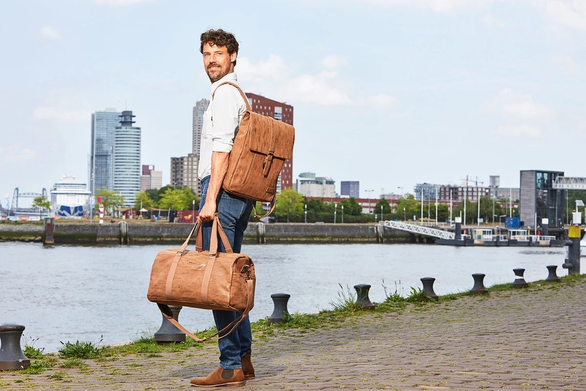 Enrico Benetti Rotterdam Sporttas / Reistas - 66601 - Camel 5 Enrico Benetti Rotterdam Sporttas / Reistas - 66601 - Camel - Afbeelding 5
