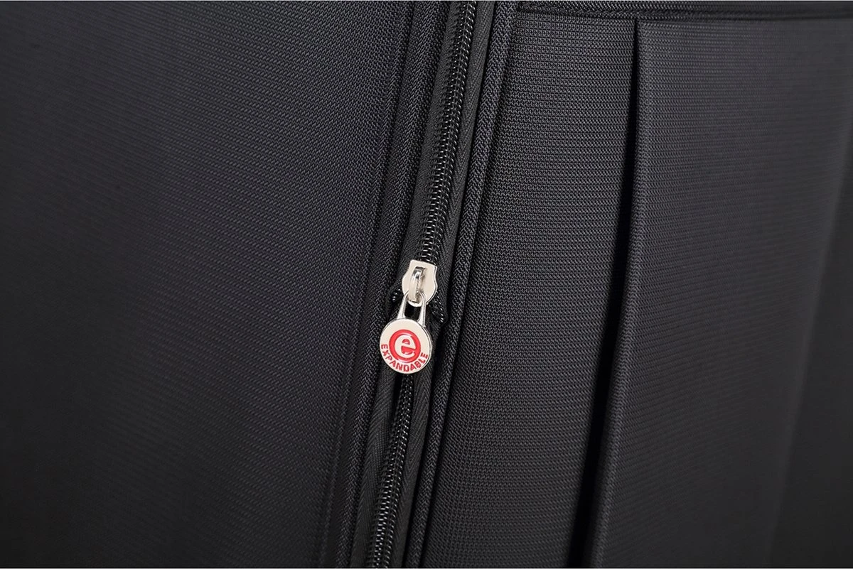 Decent D-Upright Large Koffer - 76 Cm Expandable - TSA Slot - Zwart 10 Decent D-Upright Large Koffer - 76 Cm Expandable - TSA Slot - Zwart - Afbeelding 10