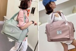 Merkloos Opvouwbare Handbagage Reistas – Opvouwbaar Tot 28 X 18 Cm – Lichtgroen 22 Merkloos Opvouwbare Handbagage Reistas – Opvouwbaar Tot 28 X 18 Cm – Lichtgroen -Bagage En Reistassen 1200x813 13