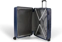 ©TROLLEYZ - Amsterdam No.9 - Reiskoffer 78cm Met TSA Slot - Dubbele Wielen - 360° Spinners - 100% ABS - Reiskoffer In Ocean Blue -Bagage En Reistassen 1200x818 1