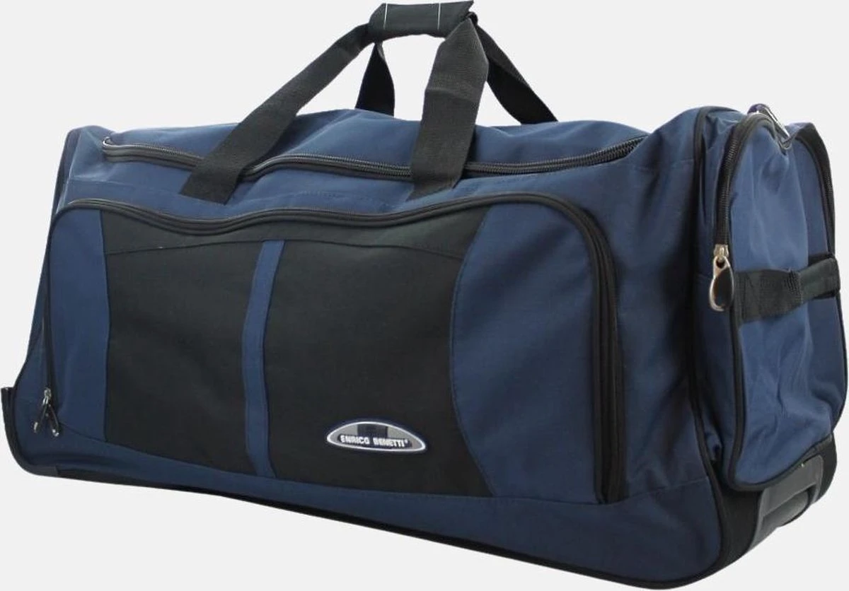 Enrico Benetti Orlando 35305 L Reistas / Sporttas Met Wielen / Wieltas 81 Liter - Navy Blauw 2 Enrico Benetti Orlando 35305 L Reistas / Sporttas Met Wielen / Wieltas 81 Liter - Navy Blauw - Afbeelding 2