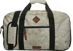 Enrico Benetti Londen 46148 Sporttas / Reistas - Krokodil Grijs Print