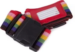 Benson Kofferspanband - 183 Cm - Regenboogkleur