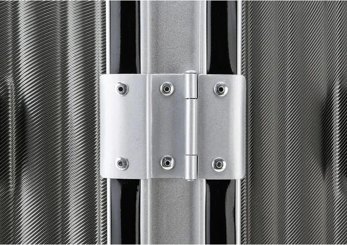 Design Handbagage Reiskoffer 20'', 50.8 Cm Cabinbag, Spinner , Aluminium Magnesium Alloy Frame Koffer, (LIGHT GRIJS) 3 Design Handbagage Reiskoffer 20'', 50.8 Cm Cabinbag, Spinner , Aluminium Magnesium Alloy Frame Koffer, (LIGHT GRIJS) - Afbeelding 3