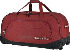 Travelite Kick Off Wheeled Duffle Red