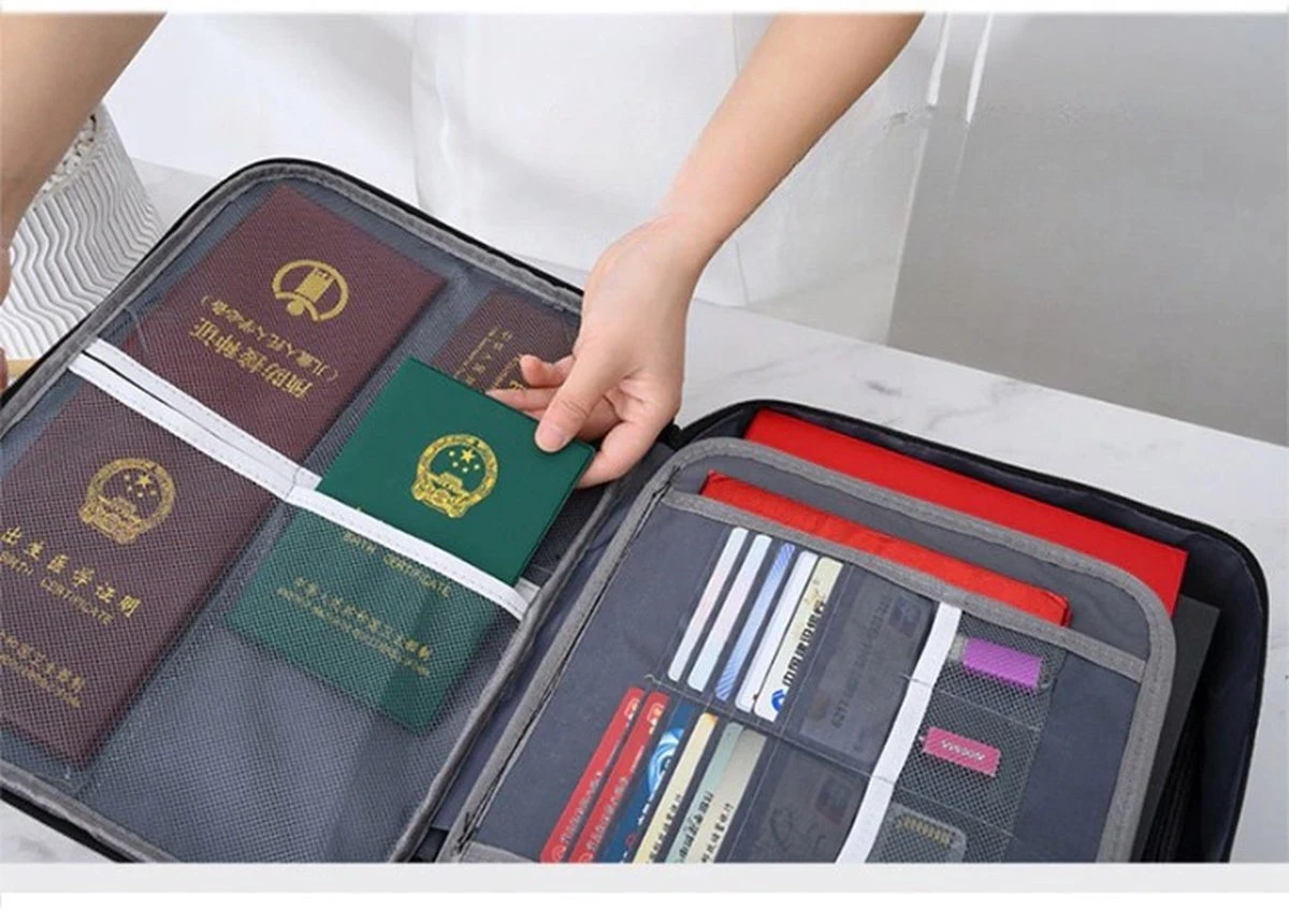 SONTRIX Brandwerende Koffer - Waterdicht - Brandwerend - Brandwerende Tas - Waterdichte Tas - Brandwerende Documententas - Tas - Handtas - Zwart 9 SONTRIX Brandwerende Koffer - Waterdicht - Brandwerend - Brandwerende Tas - Waterdichte Tas - Brandwerende Documententas - Tas - Handtas - Zwart - Afbeelding 9