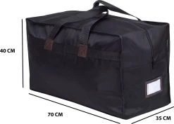 MAXXIBAGS - Set Van 3 (M/M/M) Opbergtas - Skitas - Skiën - Kledingzak - Reistas - Tassenset - Weekendtas - Voor Dekens/kussens/dekbedden - Organiser -Zwart - Afmeting: 40 X 70 X 35 -Bagage En Reistassen 1200x862 3