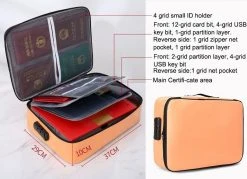 SONTRIX Brandwerende Koffer - Waterdicht - Brandwerend - Brandwerende Tas - Waterdichte Tas - Brandwerende Documententas - Tas - Handtas - Zwart 15 SONTRIX Brandwerende Koffer - Waterdicht - Brandwerend - Brandwerende Tas - Waterdichte Tas - Brandwerende Documententas - Tas - Handtas - Zwart -Bagage En Reistassen 1200x869