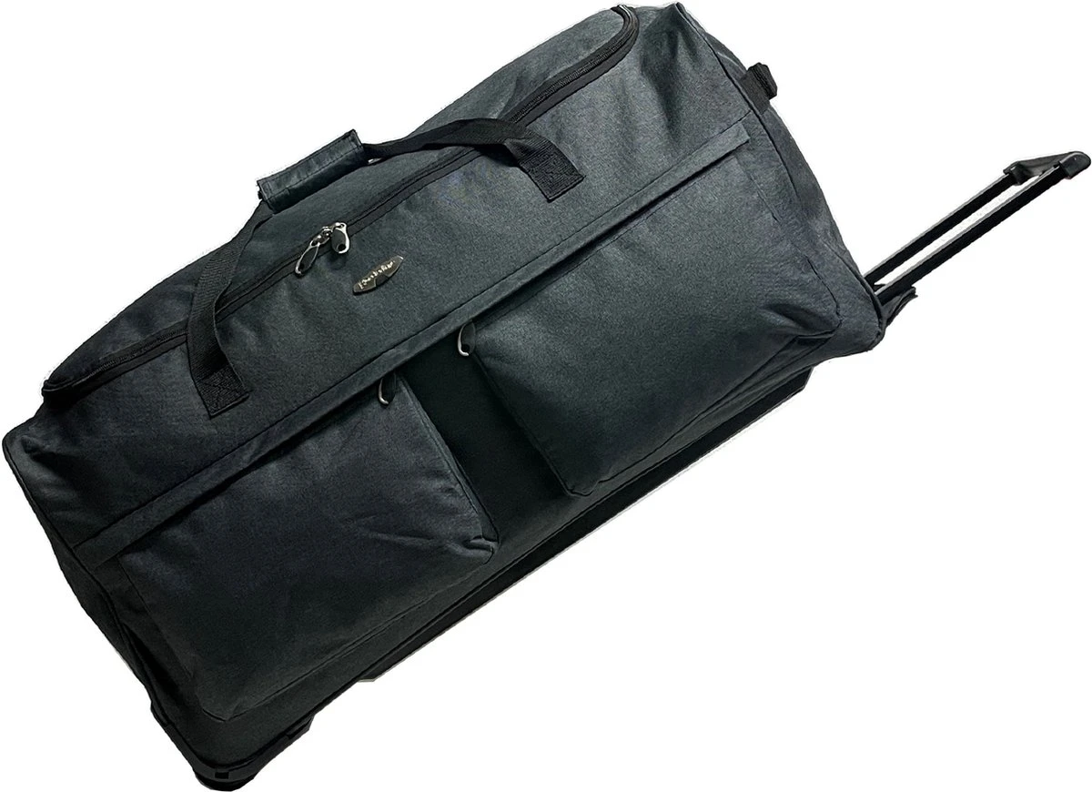 Castillo Oxford L - Grote Wieltas - 76 Cm - Donkergrijs 1 Castillo Oxford L - Grote Wieltas - 76 Cm - Donkergrijs