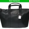 Reistas R&B | Zwart | Vakantietas | Leren Tas | Schoudertas| Unisex