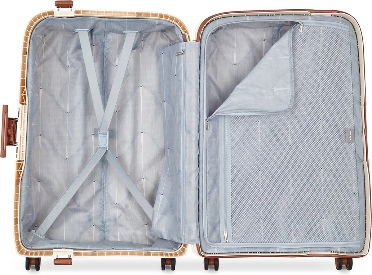 Delsey Harde Koffer / Trolley / Reiskoffer - Moncey - 69 Cm (large) - Wit 7 Delsey Harde Koffer / Trolley / Reiskoffer - Moncey - 69 Cm (large) - Wit - Afbeelding 7