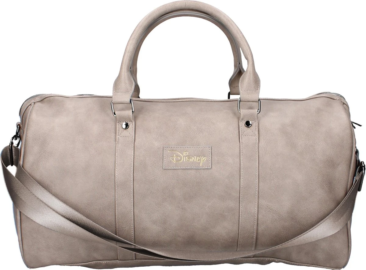Disney Weekendtas Mickey Mouse 28 Liter Polyurethaan Taupe 4 Disney Weekendtas Mickey Mouse 28 Liter Polyurethaan Taupe - Afbeelding 4