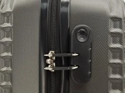 SB Travelbags Handbagage Koffer 55cm 4 Wielen Trolley - Donker Grijs -Bagage En Reistassen 1200x890