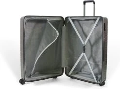 ©TROLLEYZ - Amsterdam No.9 - Reiskoffer 78cm Met TSA Slot - Dubbele Wielen - 360° Spinners - 100% ABS - Reiskoffer In Cloudy Grey -Bagage En Reistassen 1200x892 1