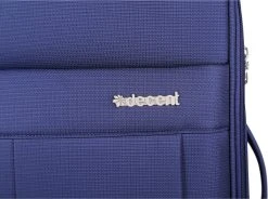 Decent D-Upright Handbagage Koffer - 55 Cm - TSA Slot - Donkerblauw -Bagage En Reistassen 1200x892