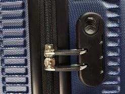 SB Travelbags Handbagage Koffer 55cm 4 Wielen Trolley - Blauw -Bagage En Reistassen 1200x898