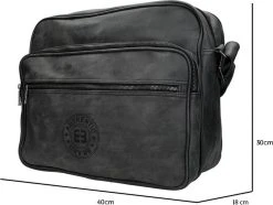 Handbagage Reistas 40x30x20 - Zwart - Schouderband 12 Handbagage Reistas 40x30x20 - Zwart - Schouderband -Bagage En Reistassen 1200x905 3