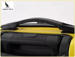 San Vitale® - Lichtgewicht Reis Koffer - Trolley - Handbagage - Leeuw - Geel -Bagage En Reistassen 1200x923 1