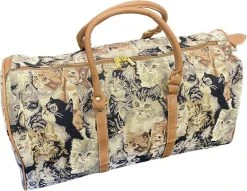 Leonardo Weekendtas Cats 50Liter Limited Edition - Reistas - 50x30x30 - Duffelbag Poes Kittens -Bagage En Reistassen 1200x927 3