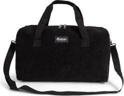 Norländer Vintage Rib Weekendtas Zwart -Bagage En Reistassen 1200x933 1