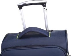 Decent Handbagage Koffer / Trolley / Reiskoffer - 50 Cm - 35 Liter - Polyester - Super-Light - Blauw -Bagage En Reistassen 1200x936