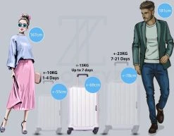 ©TROLLEYZ - Bali No.22 - Reiskoffer 69cm Met TSA Slot - Dubbele Wielen - 360° Spinners - 100% ABS - Reiskoffer In Metallic Grey -Bagage En Reistassen 1200x937 1