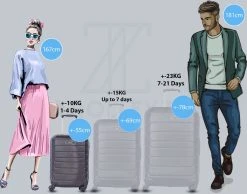 ©TROLLEYZ - Amsterdam LEGACY No.9 - Trolley - 55cm Met TSA Slot - Dubbele Wielen - 360° Spinners - 100% ABS - Handbagage Koffer In Night Black -Bagage En Reistassen 1200x942 2