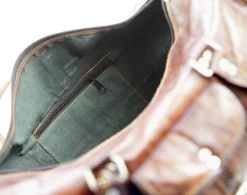 Duffeltas Weekendtas 50 X 24 X 24 Cm - Echte Leder - Cognac Bruin Leder – Reistas - Sporttas 18 Duffeltas Weekendtas 50 X 24 X 24 Cm - Echte Leder - Cognac Bruin Leder – Reistas - Sporttas -Bagage En Reistassen 1200x947 3