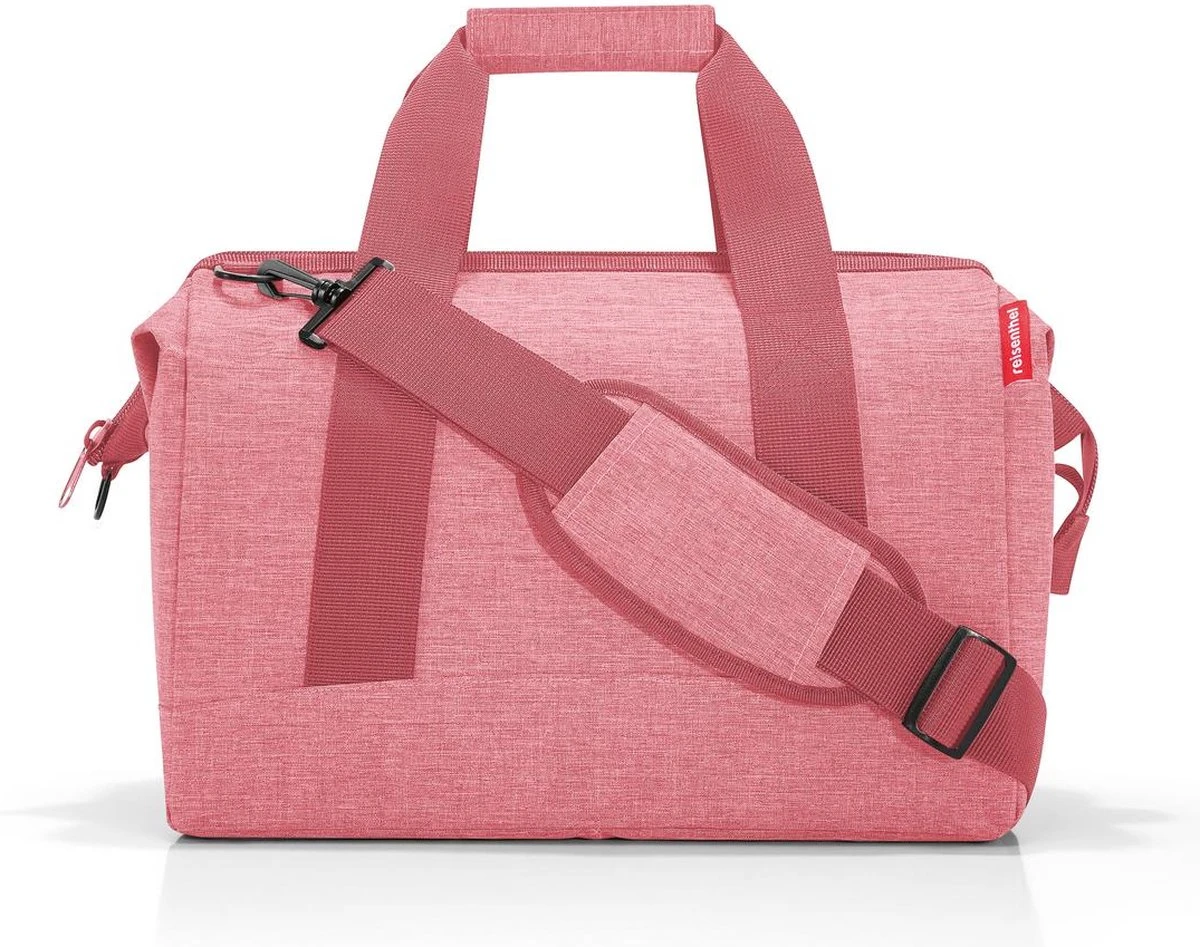 Reisenthel Allrounder M Reistas Sporttas - 18L - Twist Berry Roze 1 Reisenthel Allrounder M Reistas Sporttas - 18L - Twist Berry Roze