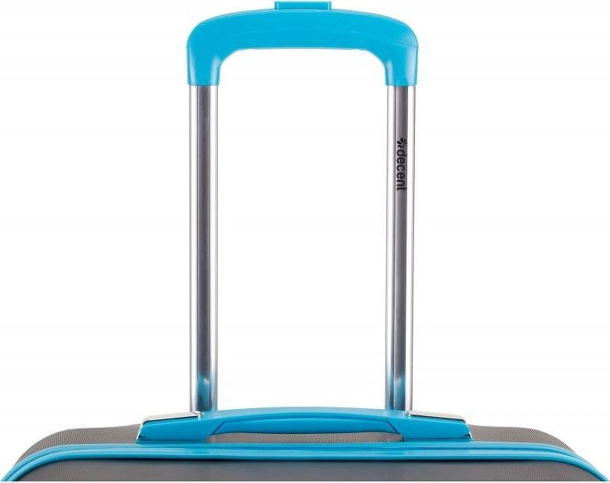 Decent Lumi Fix Handbagage Koffer - 55 Cm - Black/Blue 6 Decent Lumi Fix Handbagage Koffer - 55 Cm - Black/Blue - Afbeelding 6