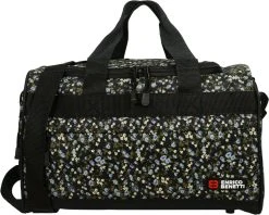 Enrico Benetti San Jose Sporttas/ Reistas - 46040 - Zwart Met Madeliefjes