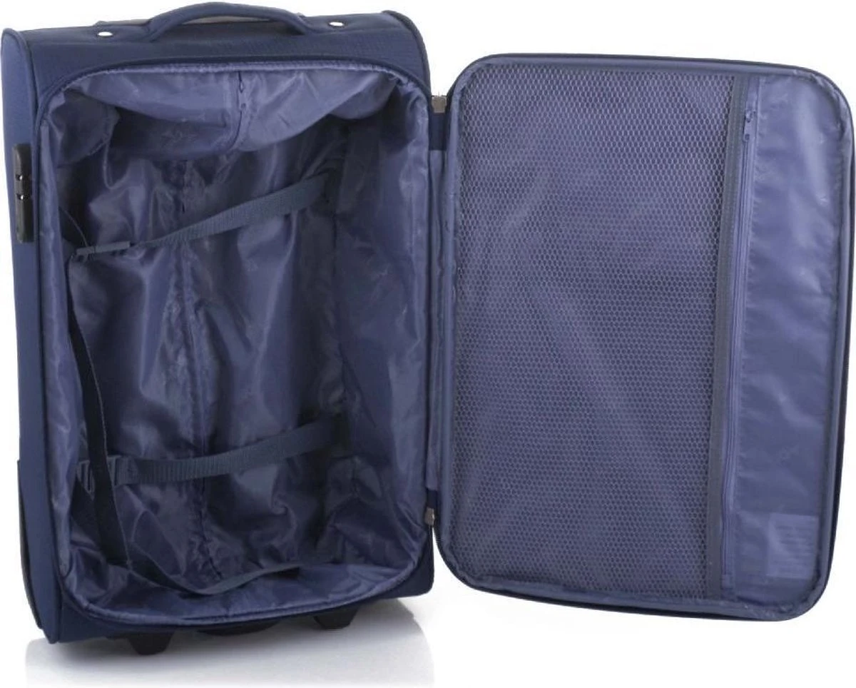 Line Brick Cabin Trolley 2 Wheel 55 Dark Navy 11 Line Brick Cabin Trolley 2 Wheel 55 Dark Navy - Afbeelding 11