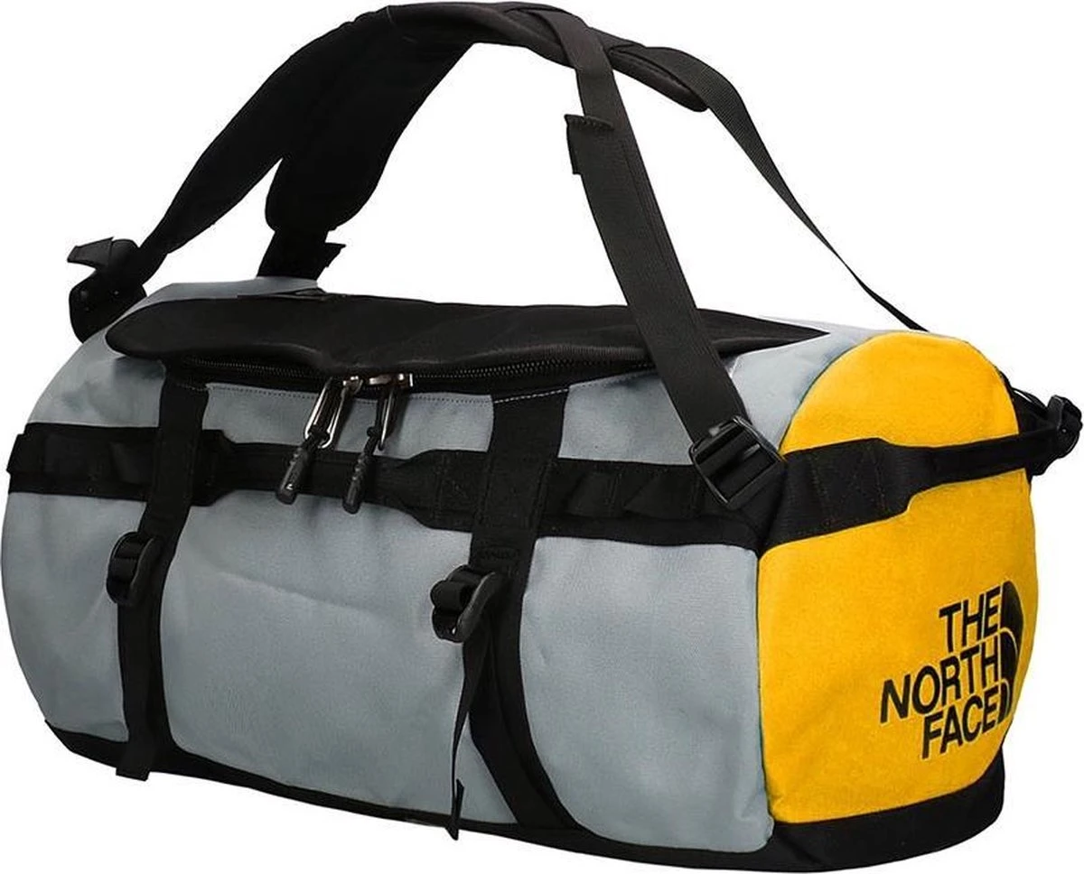 The North Face Gilman Duffel Reistas 71 Liter - Black/Mid Grey/Yellow 1 The North Face Gilman Duffel Reistas 71 Liter - Black/Mid Grey/Yellow