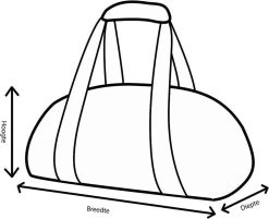 Decent Flexplus Reistas - 70 Cm - Zwart / Oranje -Bagage En Reistassen 1200x976 2