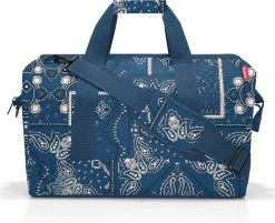 Reisenthel Allrounder L Reistas Sporttas - 30L - Bandana Frame Blauw