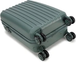 Decent Handbagage Koffer / Trolley / Reiskoffer - 55 Cm - 38 Liter - ABS - Tranporto - Groen -Bagage En Reistassen 1200x979