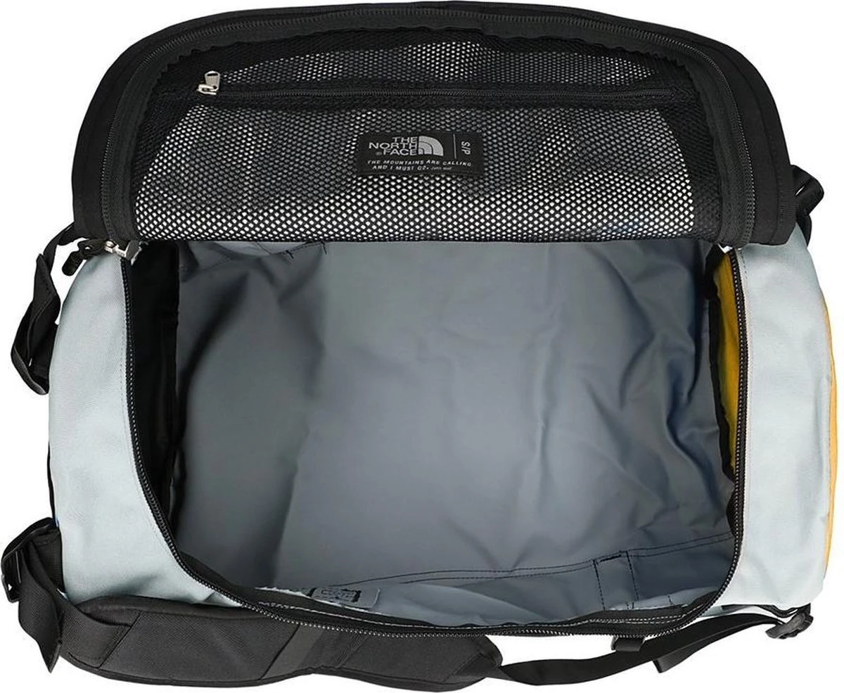The North Face Gilman Duffel Reistas 71 Liter - Black/Mid Grey/Yellow 8 The North Face Gilman Duffel Reistas 71 Liter - Black/Mid Grey/Yellow - Afbeelding 8