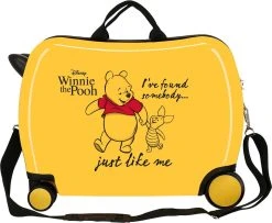 Disney Winnie The Pooh Kinderkoffer ABS Rol Zit Geel -Bagage En Reistassen 1200x987