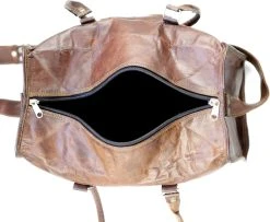 Duffeltas Weekendtas 50 X 24 X 24 Cm - Echte Leder - Cognac Bruin Leder – Reistas - Sporttas 15 Duffeltas Weekendtas 50 X 24 X 24 Cm - Echte Leder - Cognac Bruin Leder – Reistas - Sporttas -Bagage En Reistassen 1200x987 3