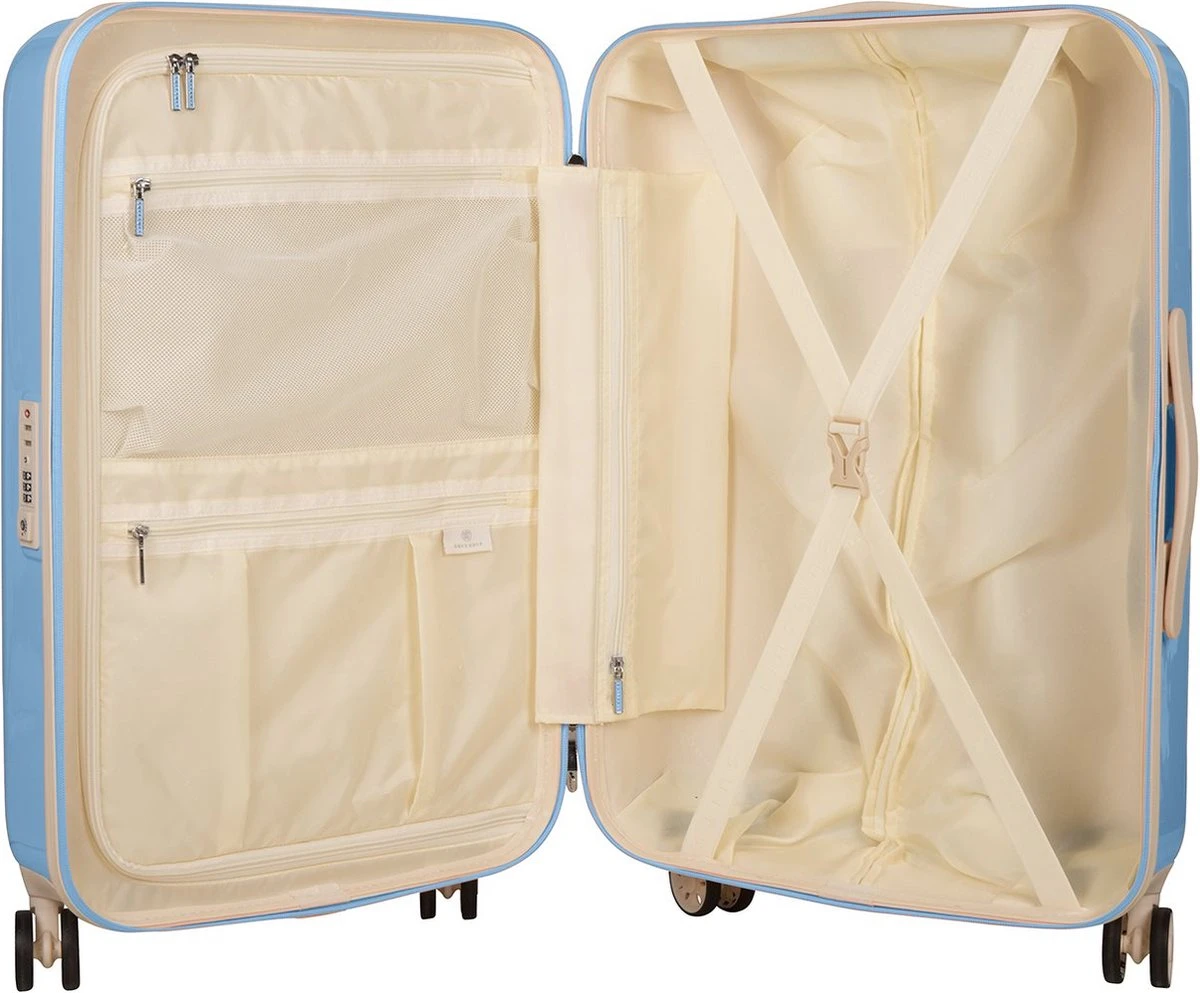 SUITSUIT - Fabulous Fifties - Alaska Blue - Reiskoffer (66 Cm) 3 SUITSUIT - Fabulous Fifties - Alaska Blue - Reiskoffer (66 Cm) - Afbeelding 3
